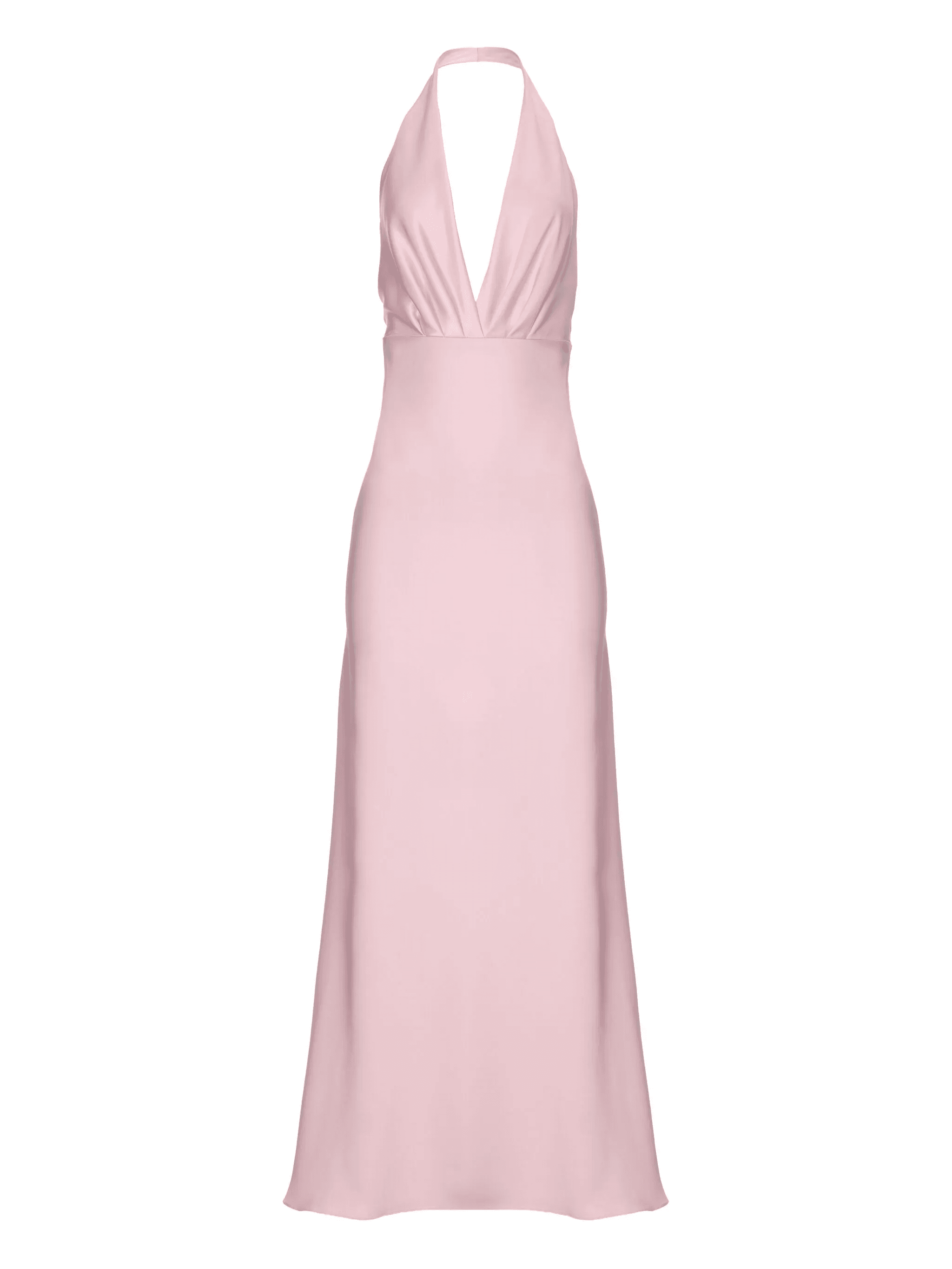 Belle halterneck draped dress - Image 1