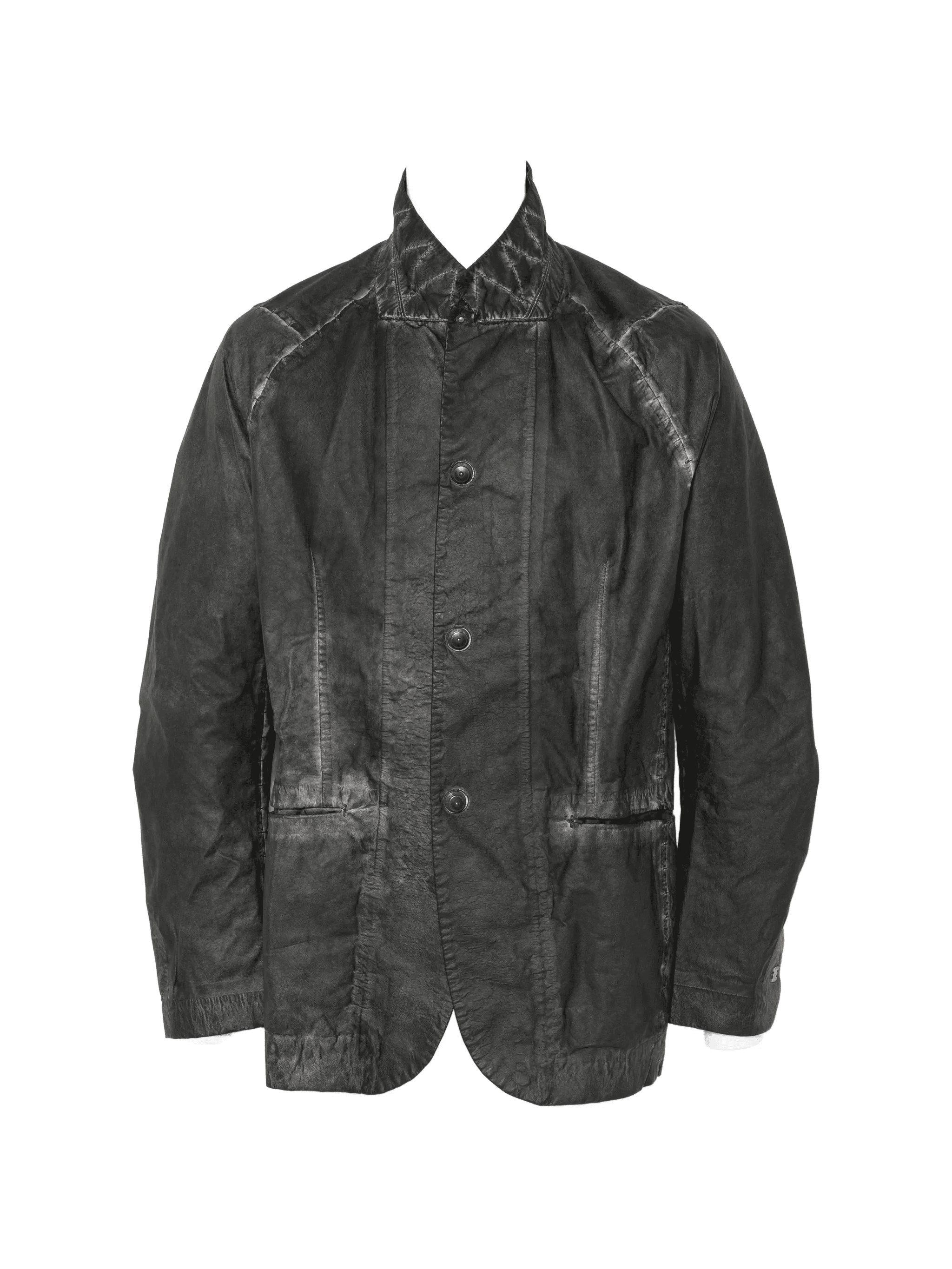 button collared jacket - Image 1