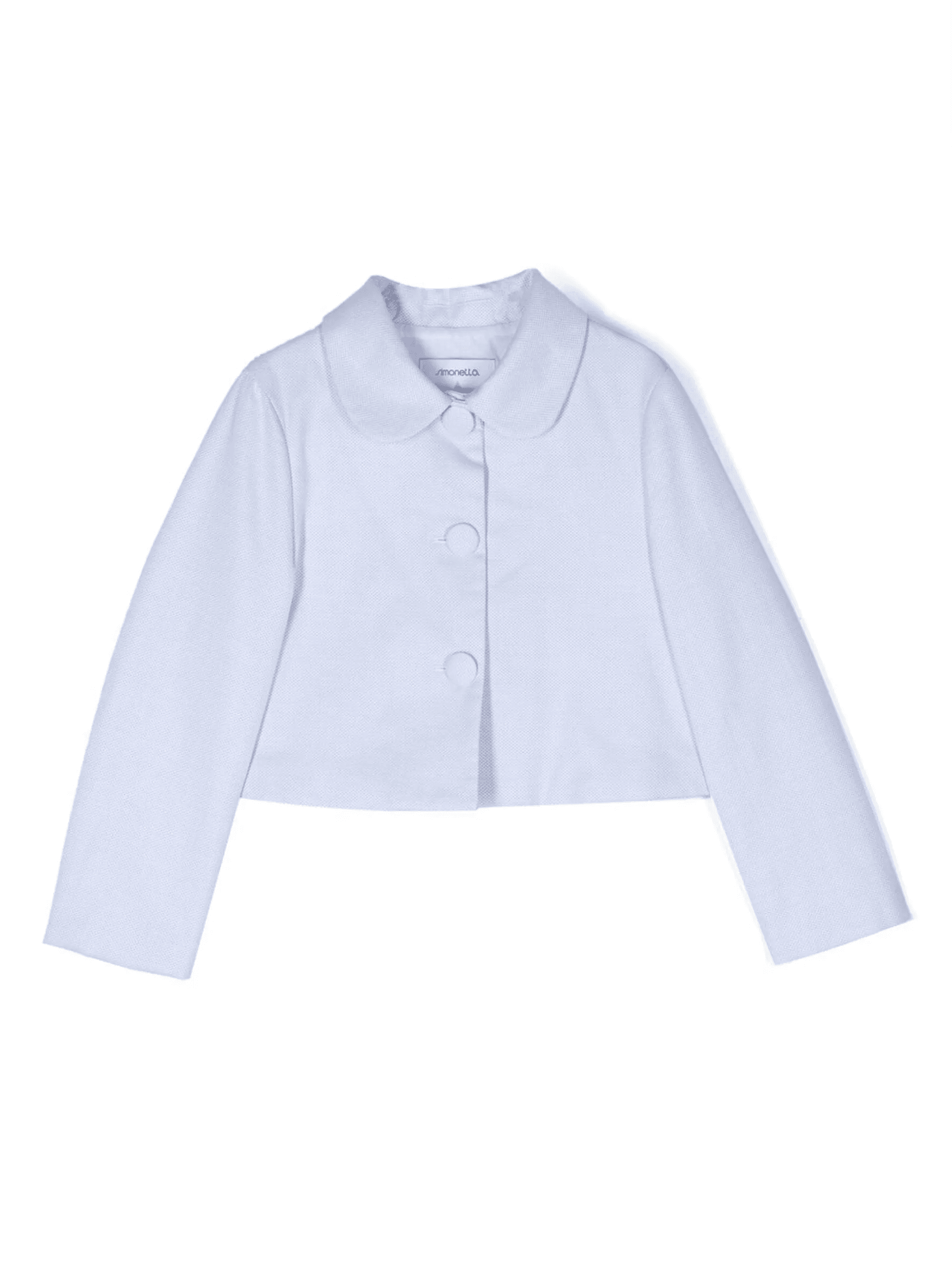cropped Peter Pan-collar jacket - Image 1