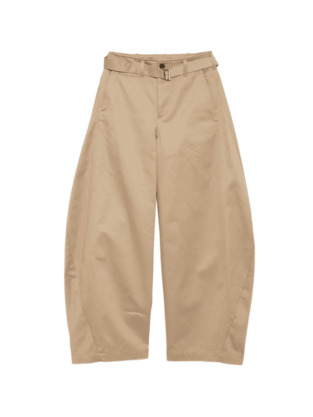 belt-loop ring-belt trousers - Image 1
