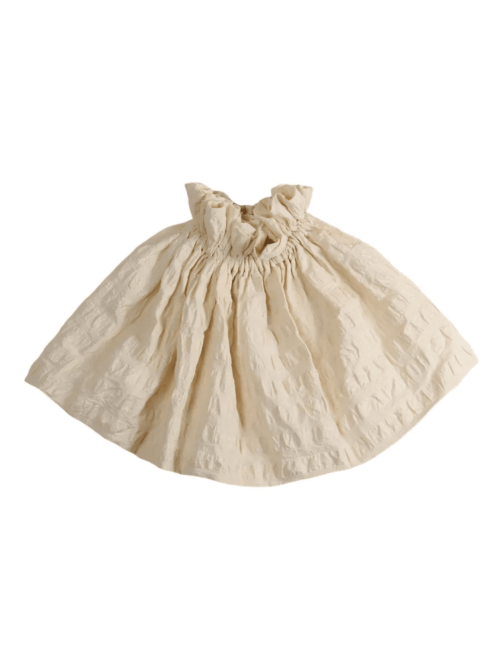 Puff paperbag-waist miniskirt - Image 1