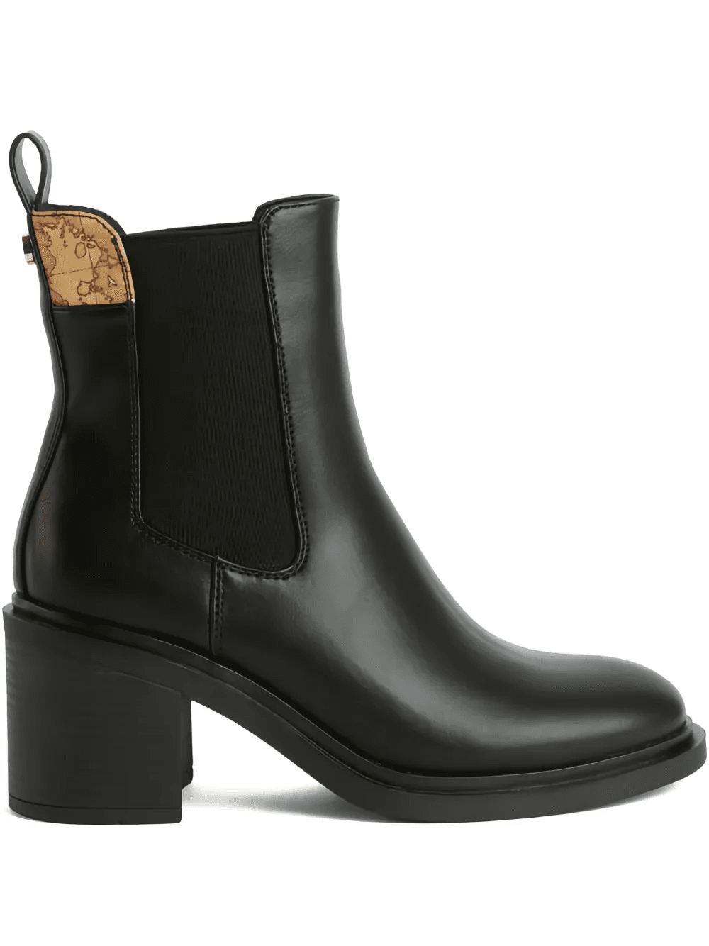 block-heel panelled boots - Image 1