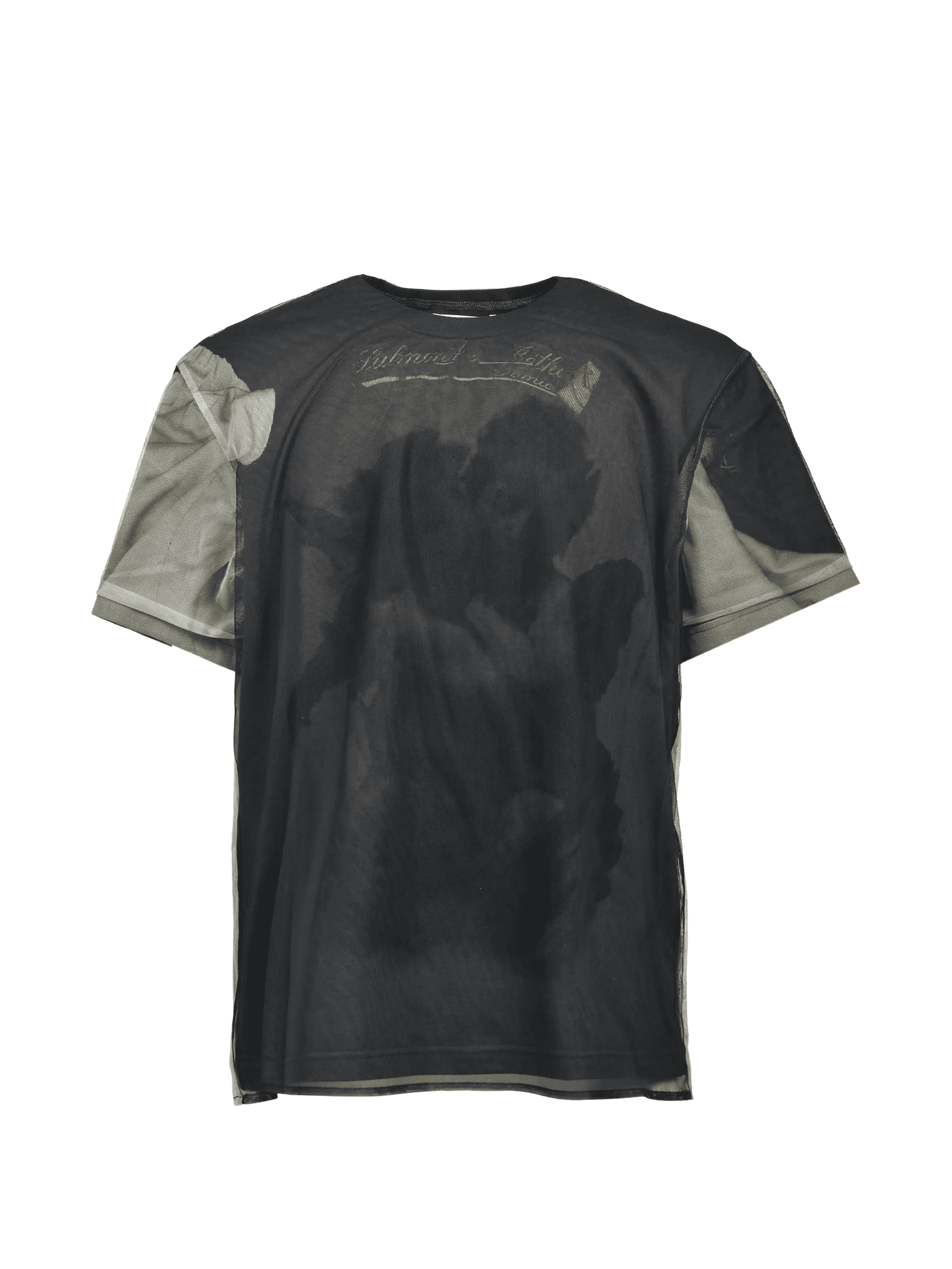 blurred angel short-sleeve T-shirt - Image 1
