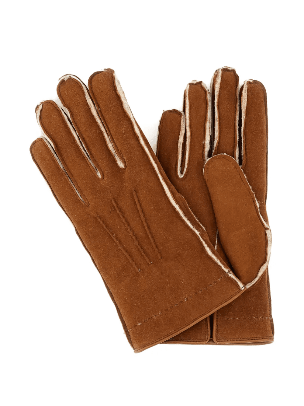 topstitch detail gloves - Image 1