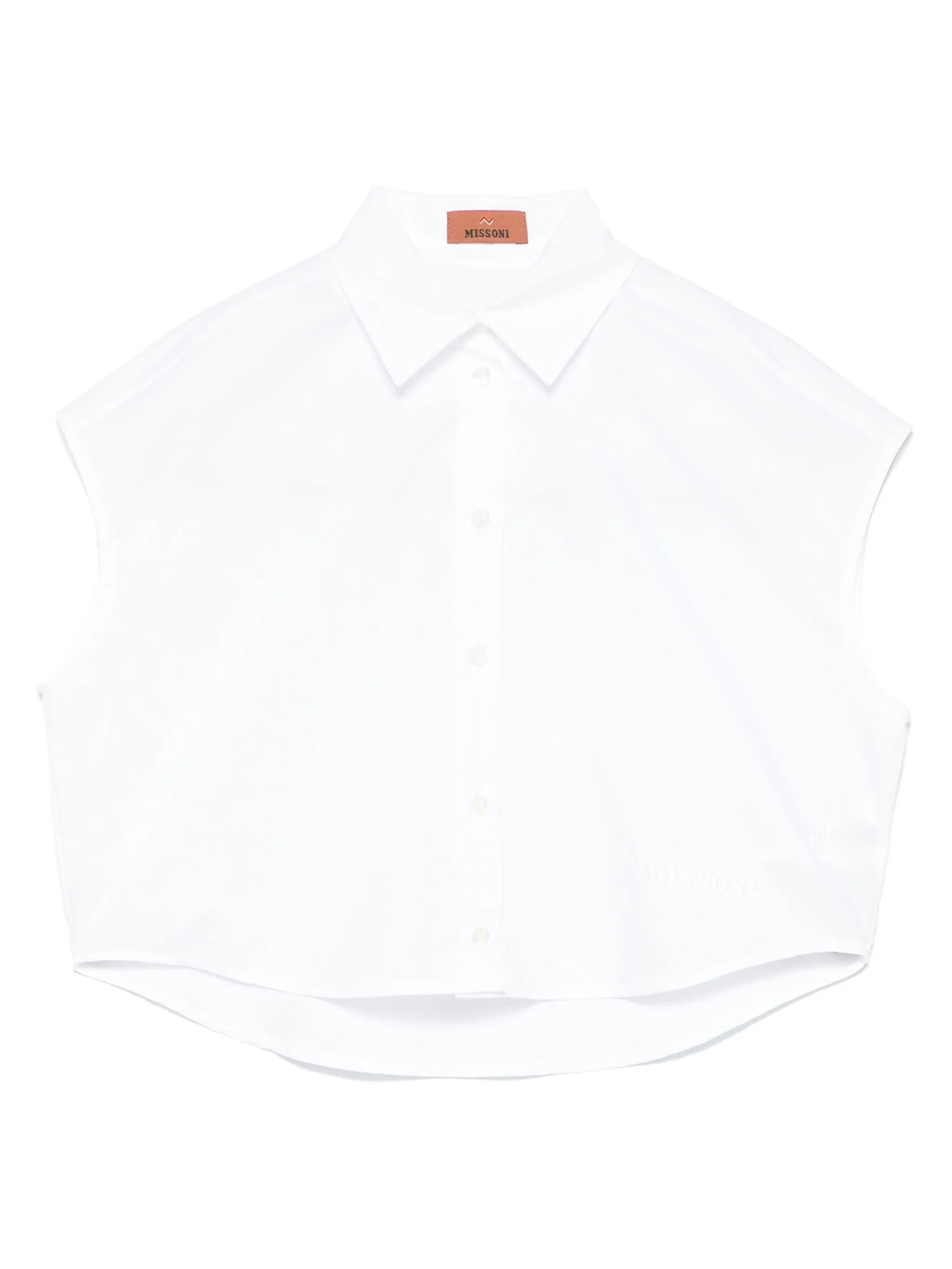 logo-embroidered shirt - Image 1