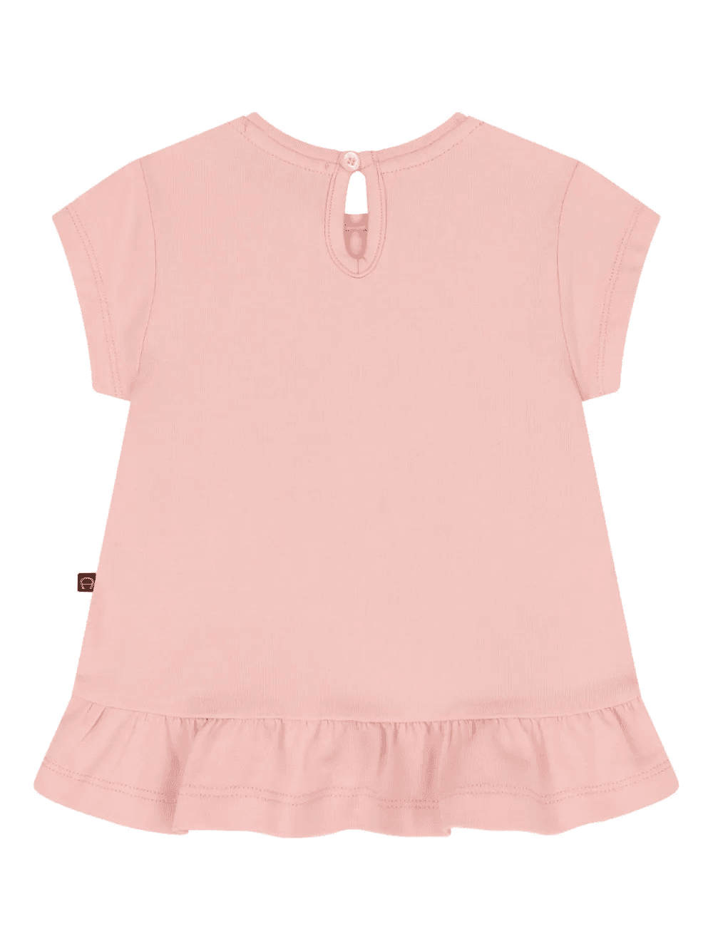 necklace-print ruffled T-shirt - Image 1