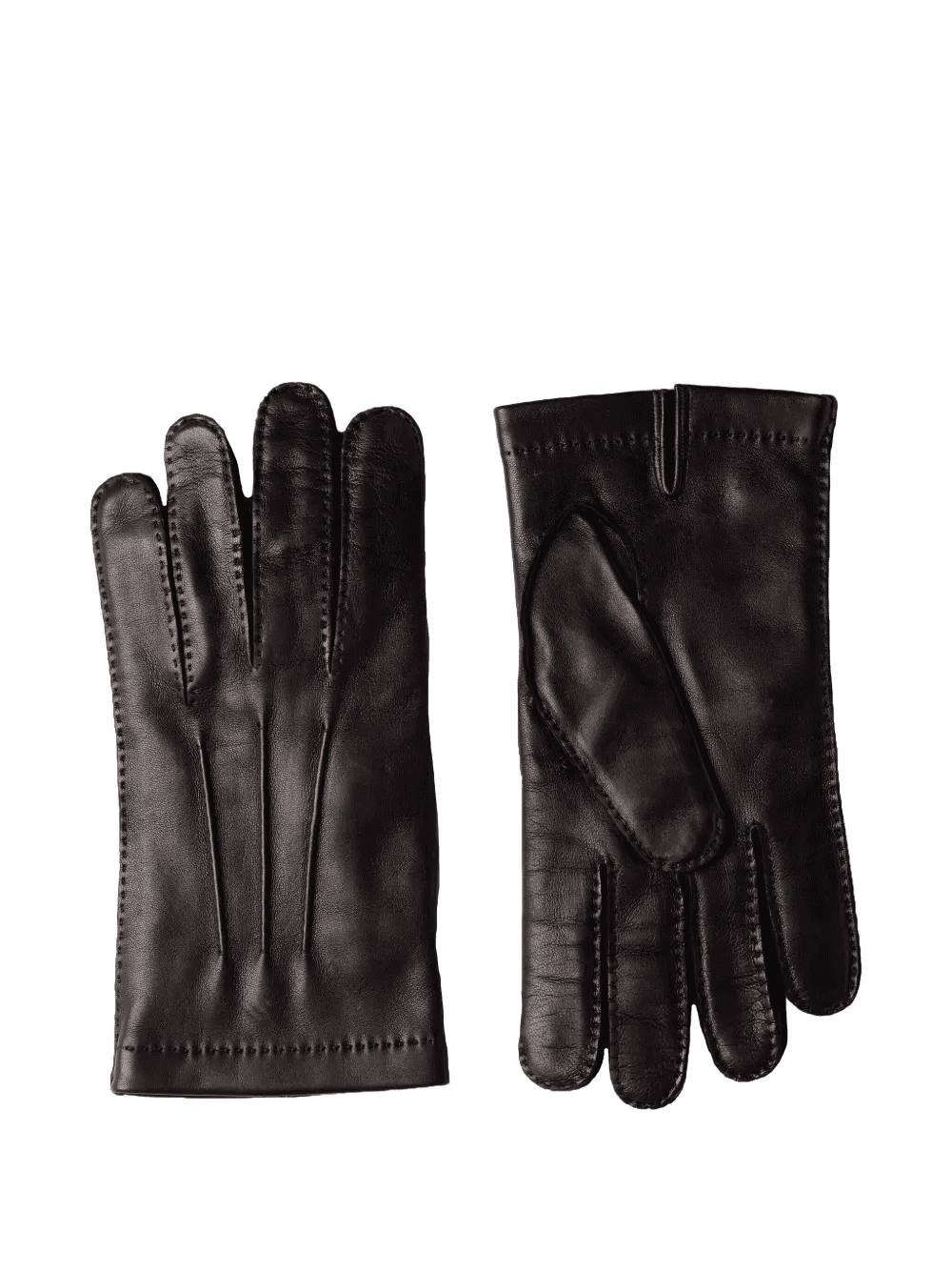 shearling leather gloves - Image 1