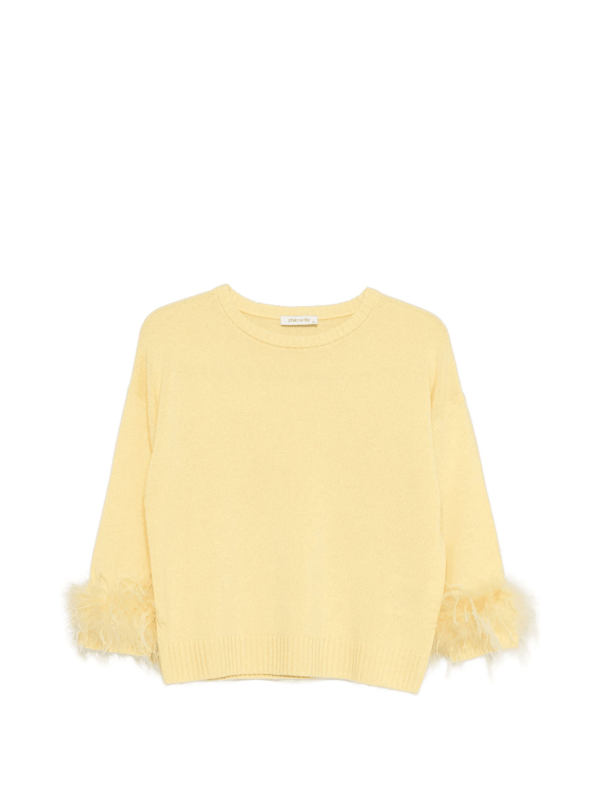 ribbed-hem sweater - Image 1