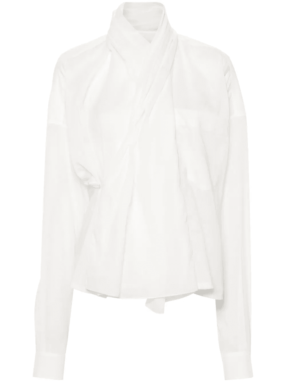 Wrap B-Up cotton shirt - Image 1