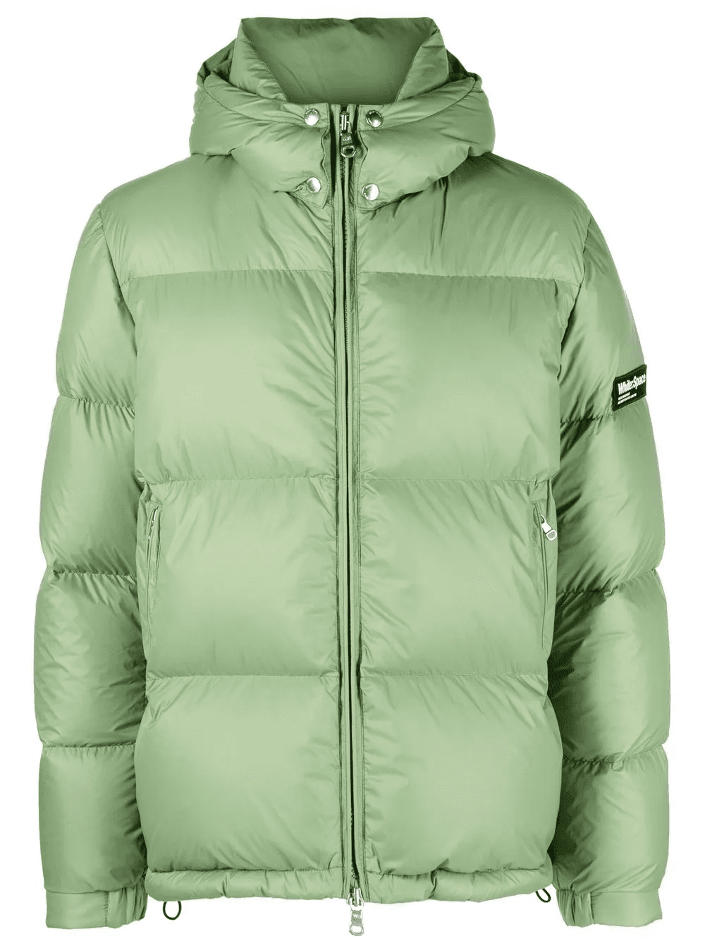 Scott logo-patch padded jacket - Image 1