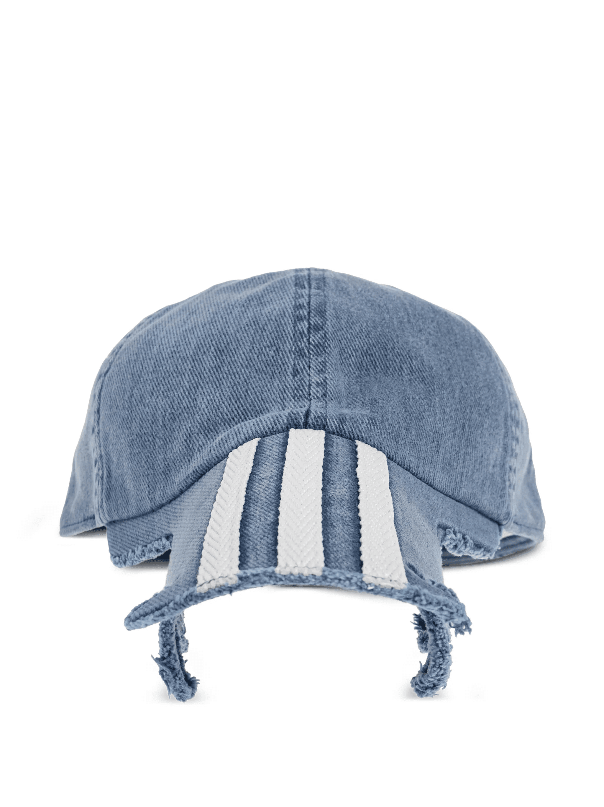 x Avavav Slashed striped frayed cap - Image 1