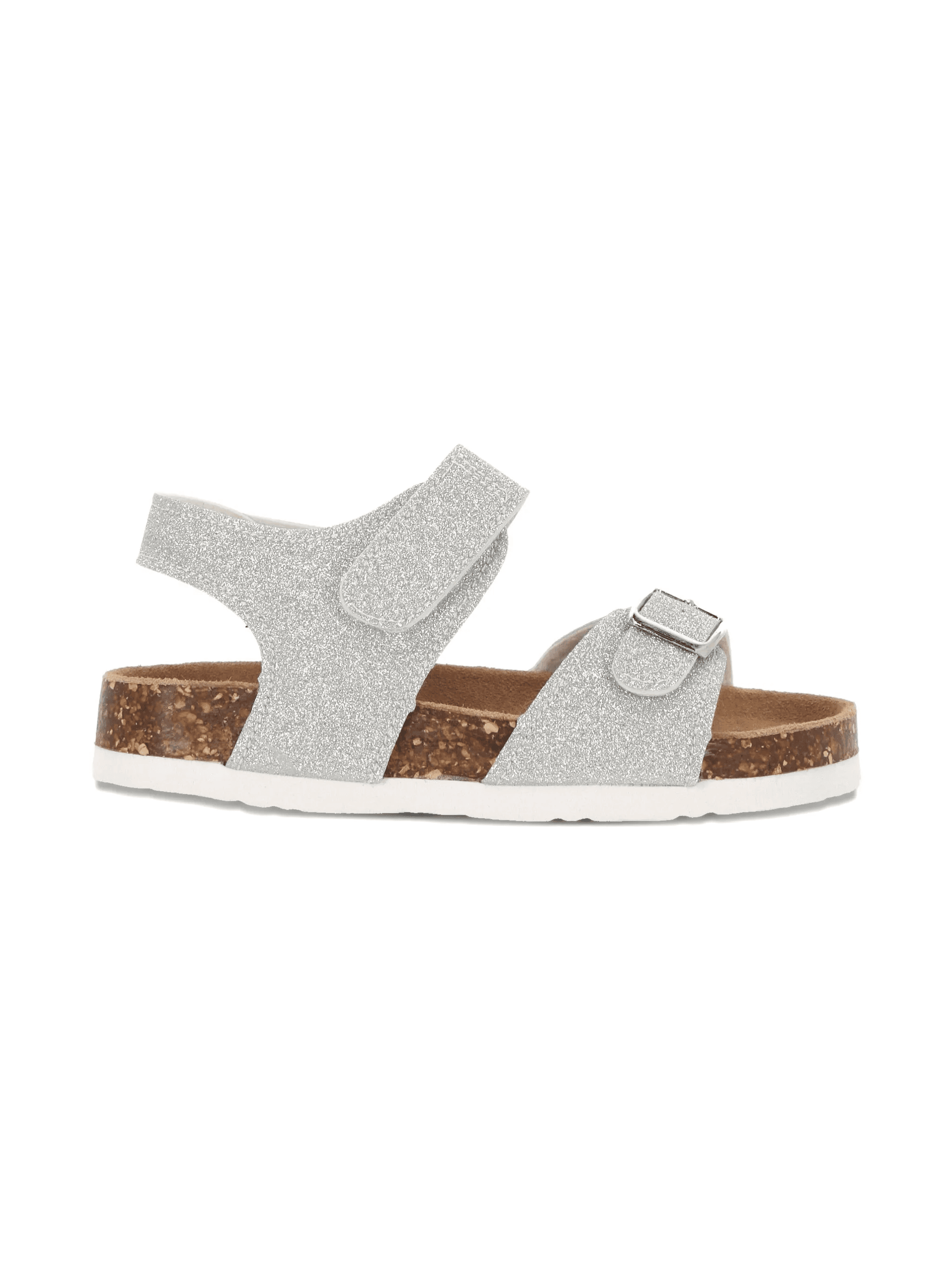 glitter buckle strap sandals - Image 1