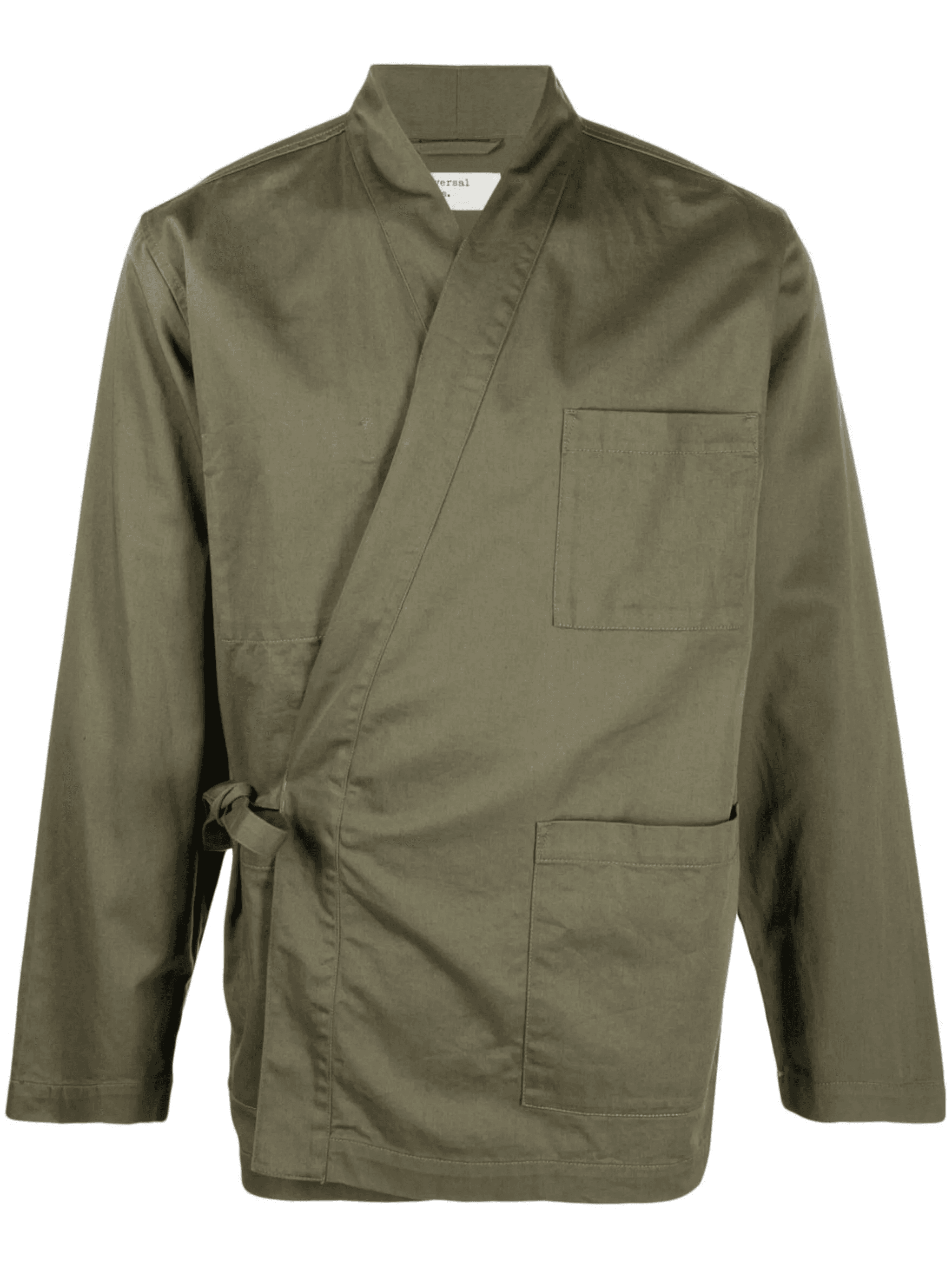 side-tie fastening jacket - Image 1