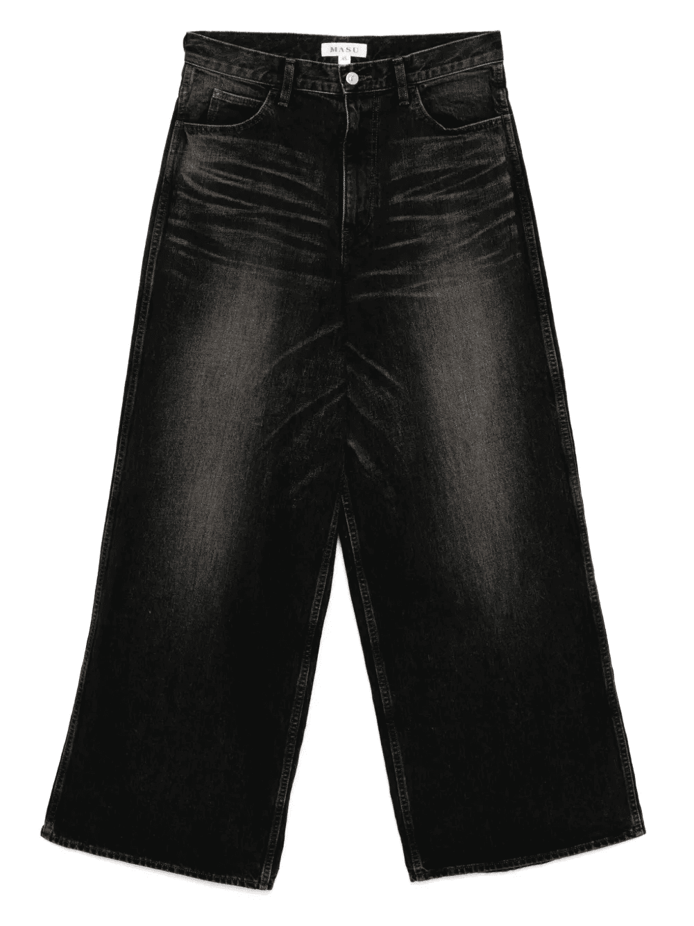 washed baggy jeans - Image 1