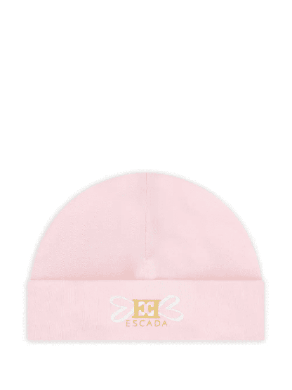 logo-embroidery beanie hat - Image 1
