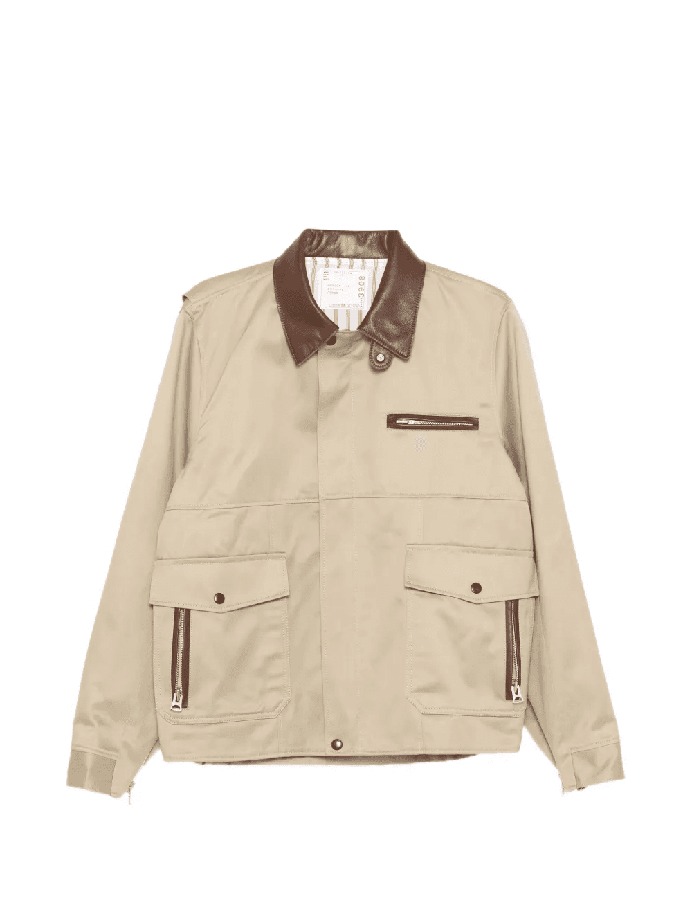 shirt-collar cotton jacket - Image 1