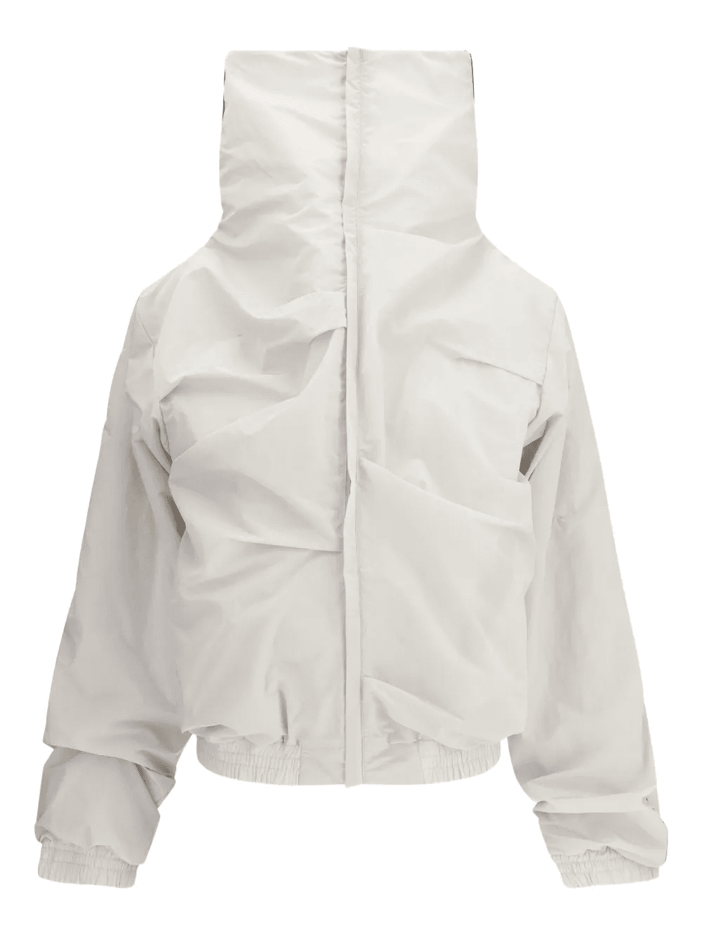 high-neck panelled jacket - Image 1