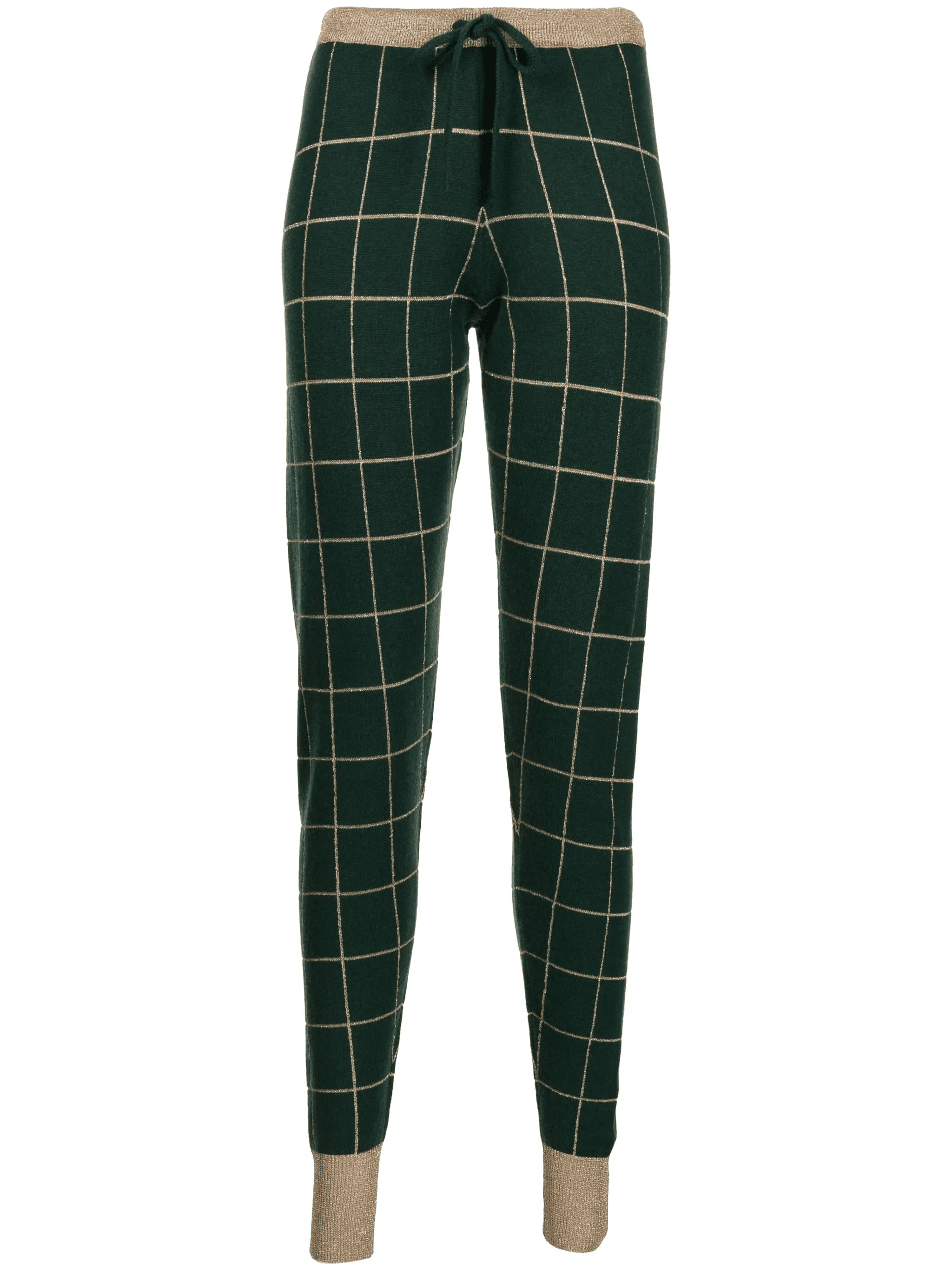 Layla check-pattern track pants - Image 1