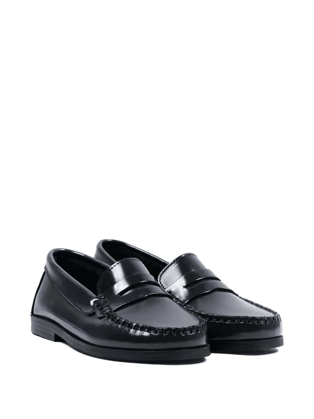 penny leather loafers - Image 1