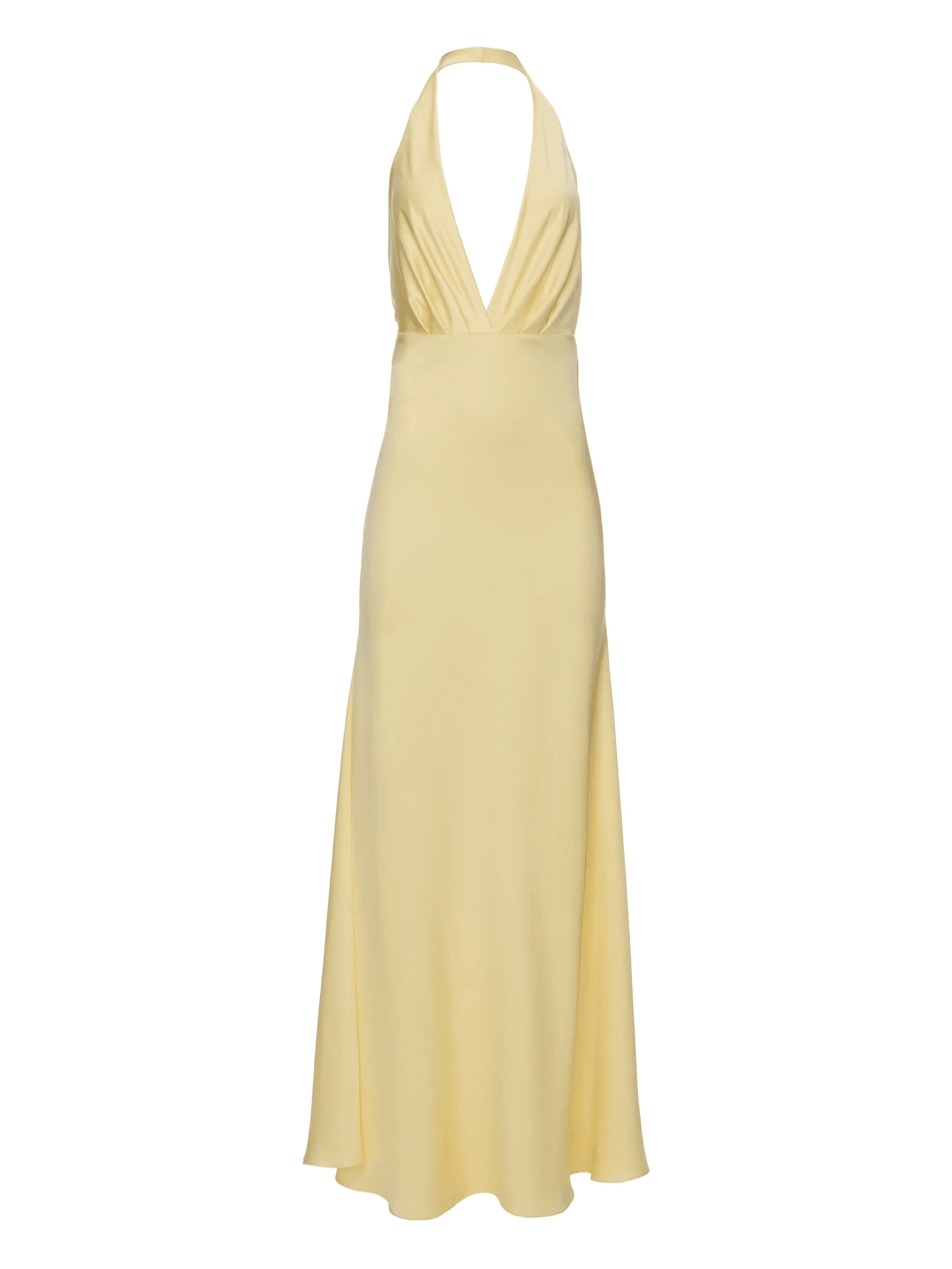Belle halter-neck maxi dress - Image 1