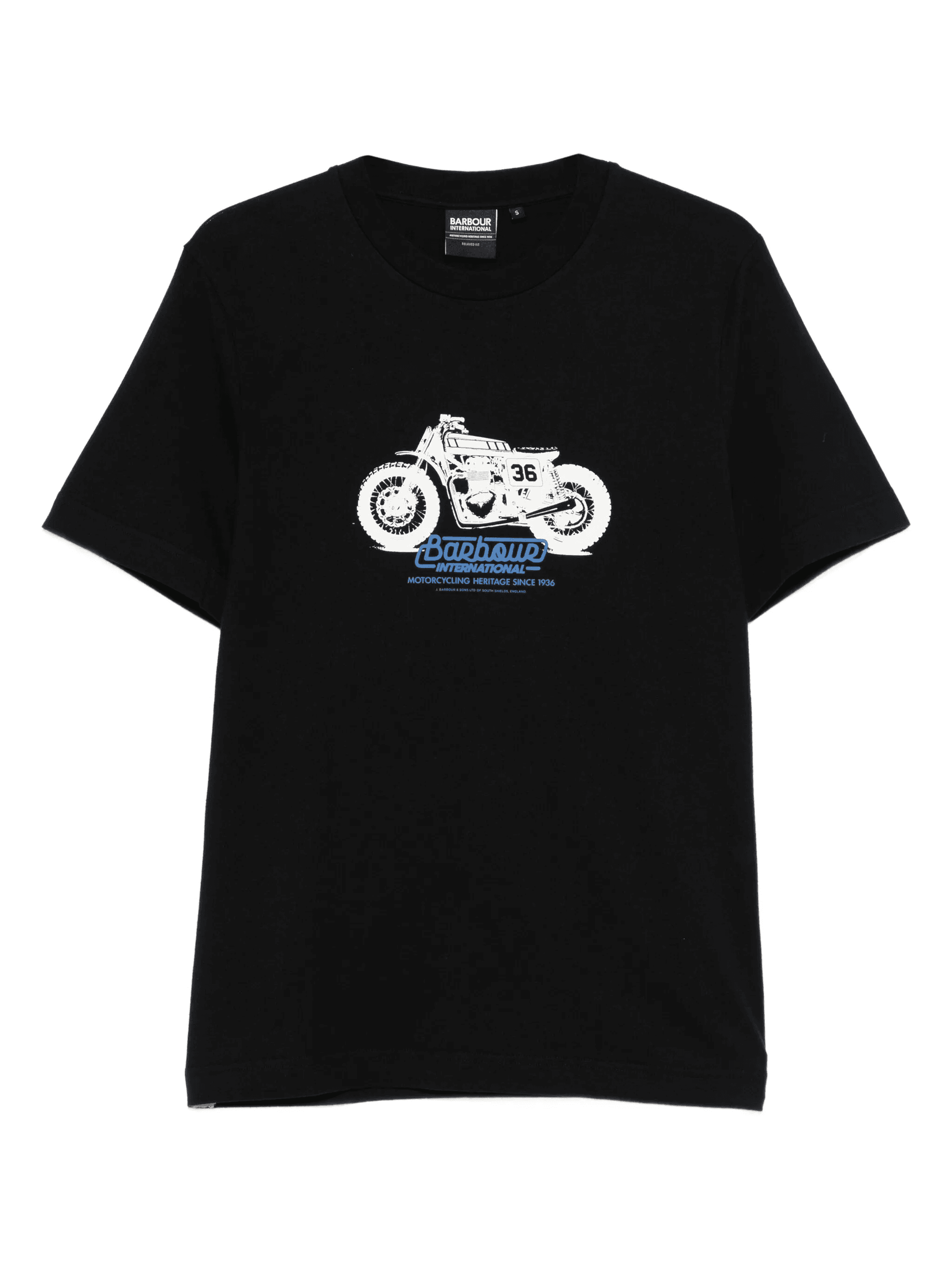 motorcycle-print T-shirt - Image 1