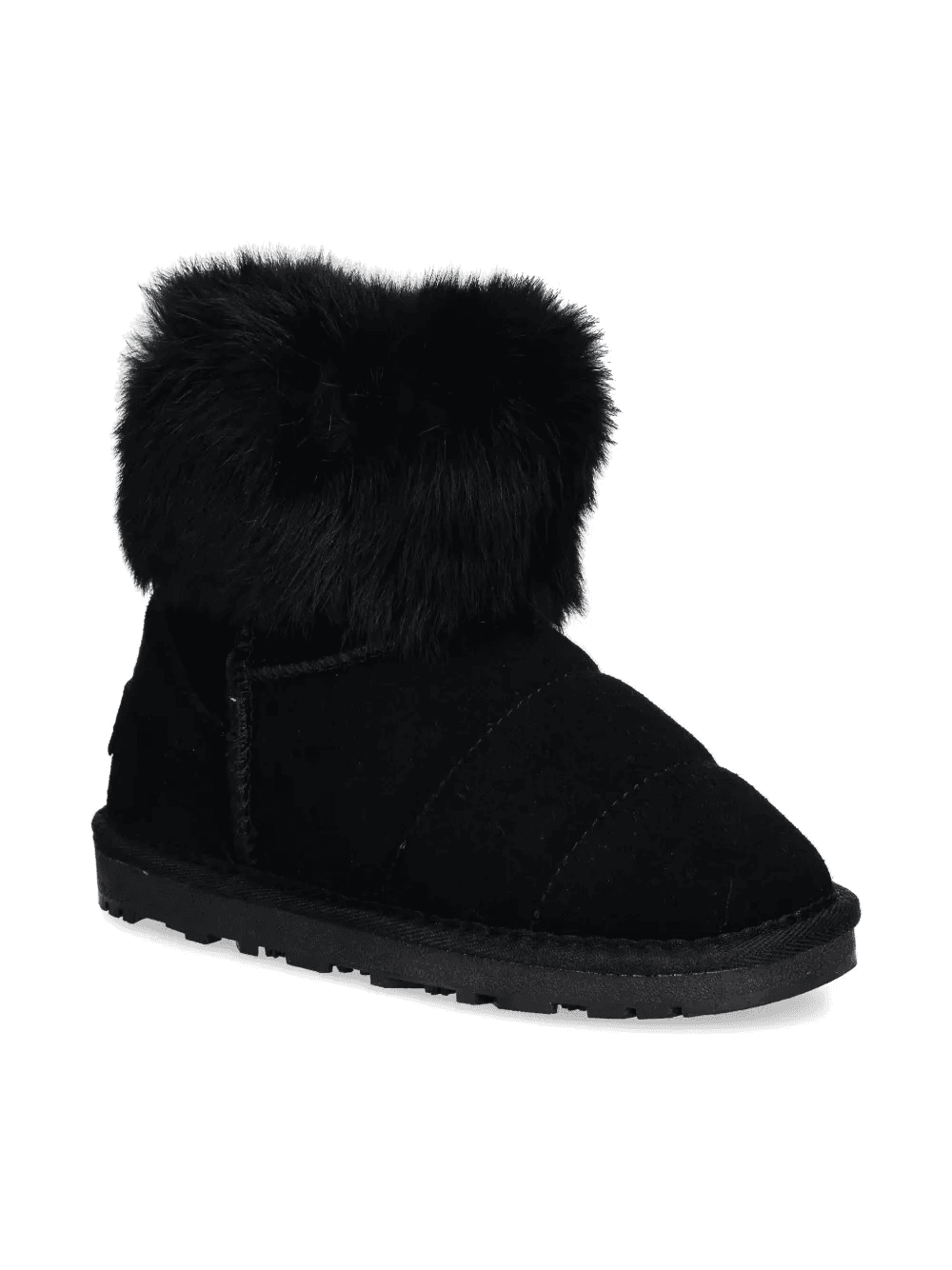 faux-fur trim boots - Image 1