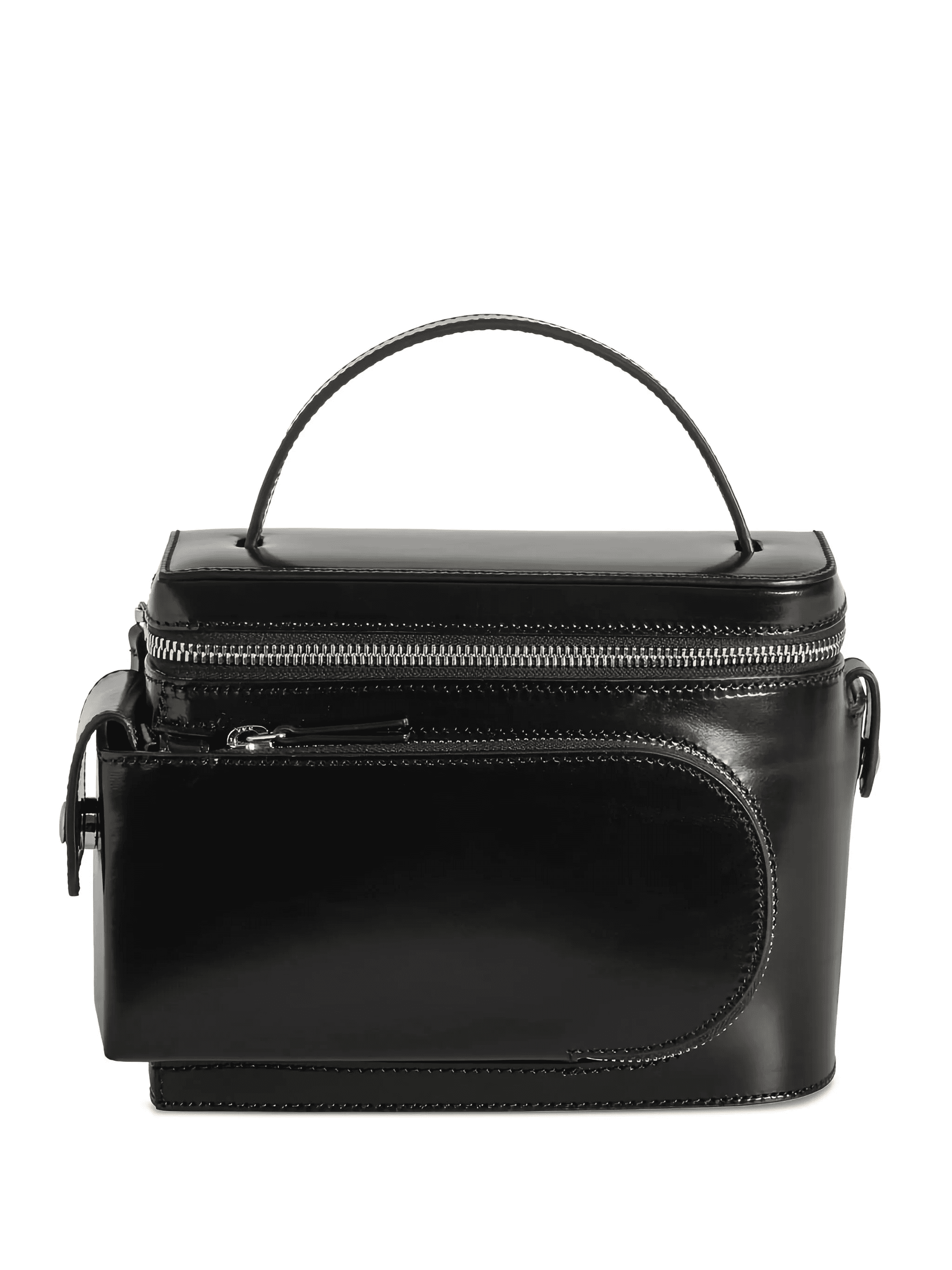 Esther zip-pocket leather bag - Image 1