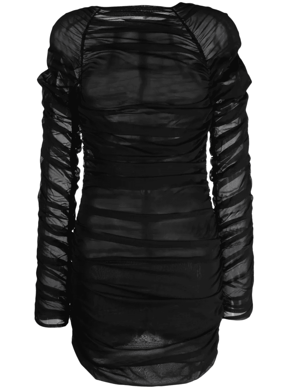 Narikala semi-sheer ruched minidress - Image 1