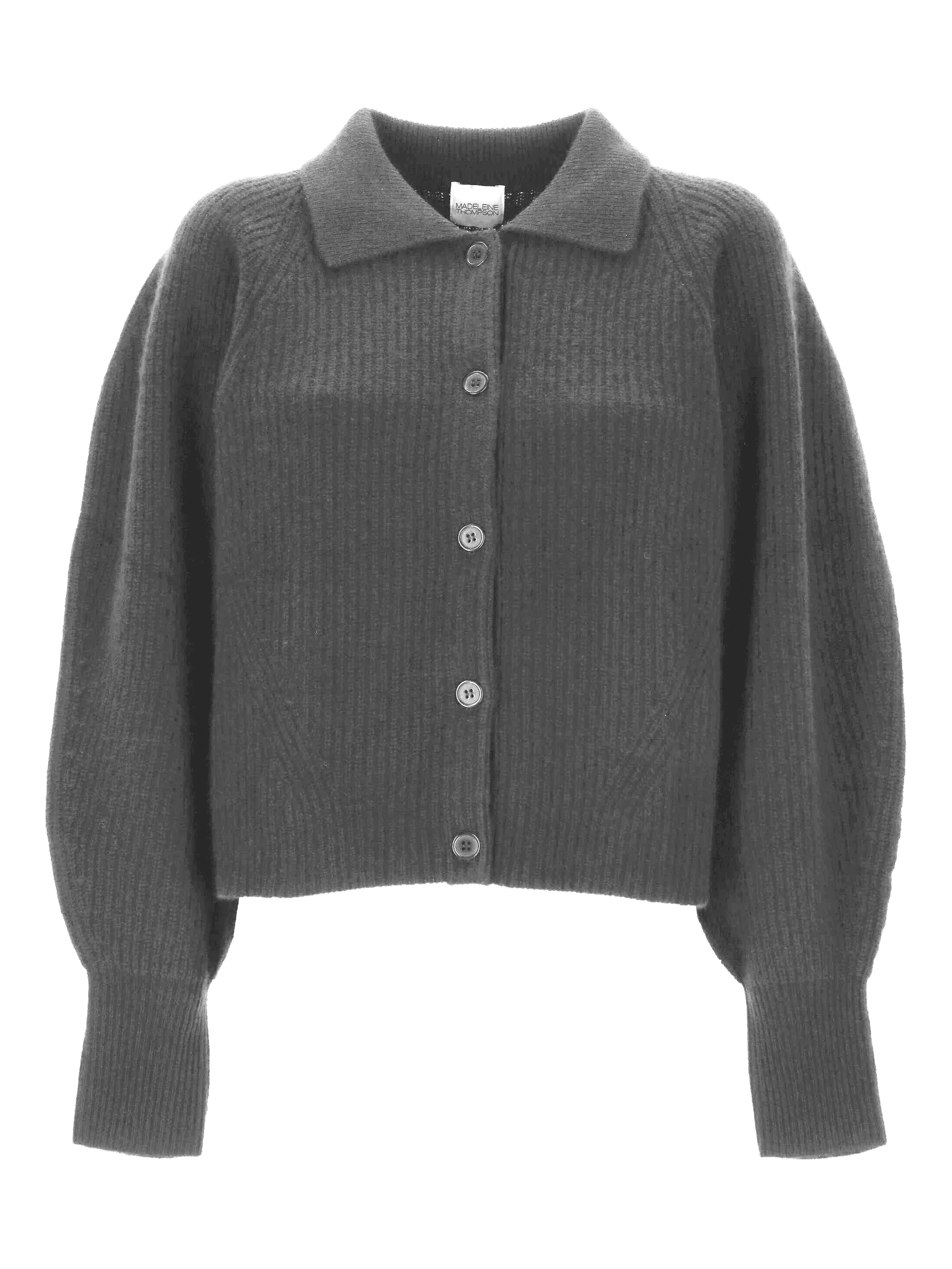 wool blend cardigan - Image 1