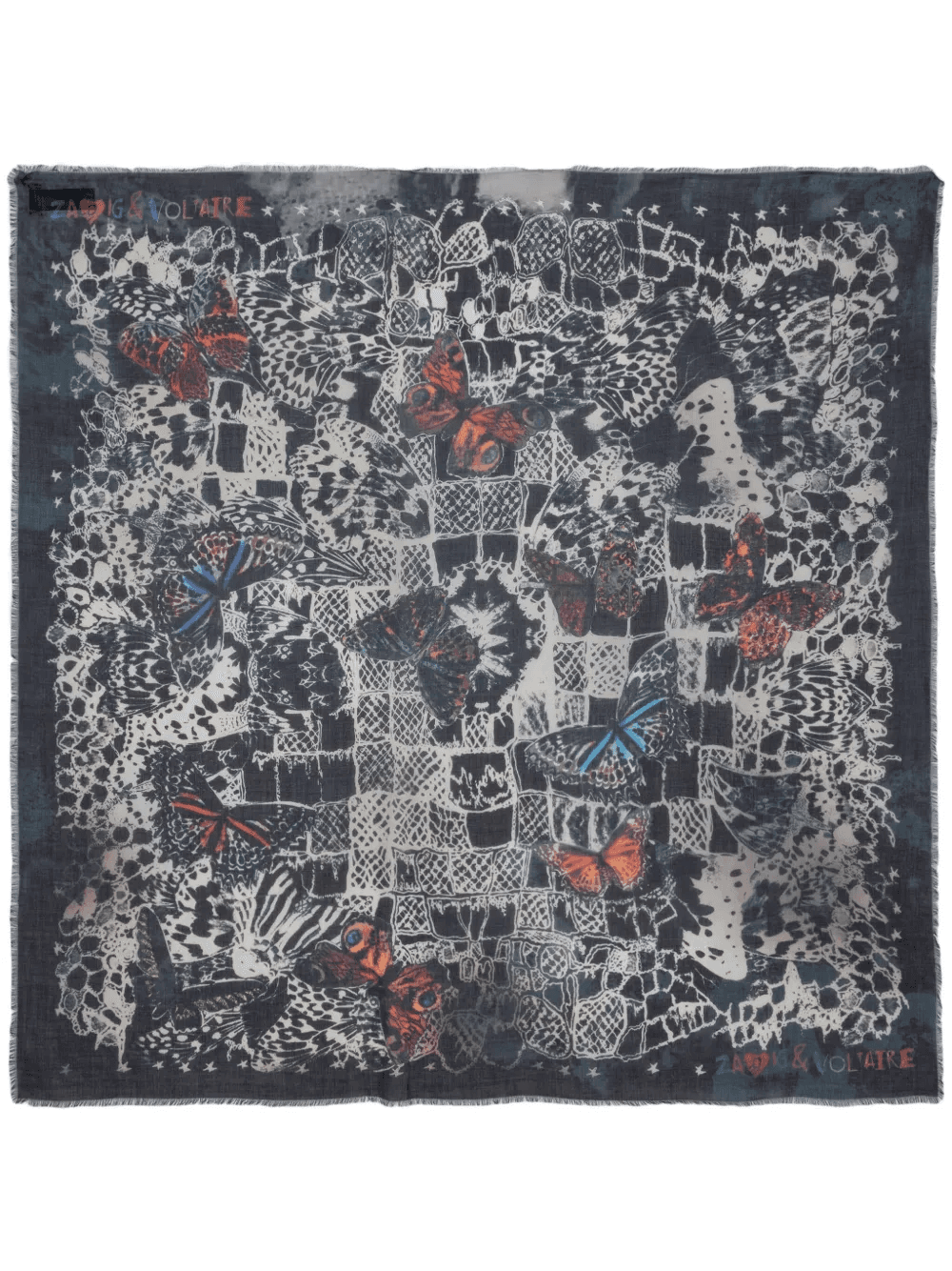 Kerry printed modal scarf - Image 1