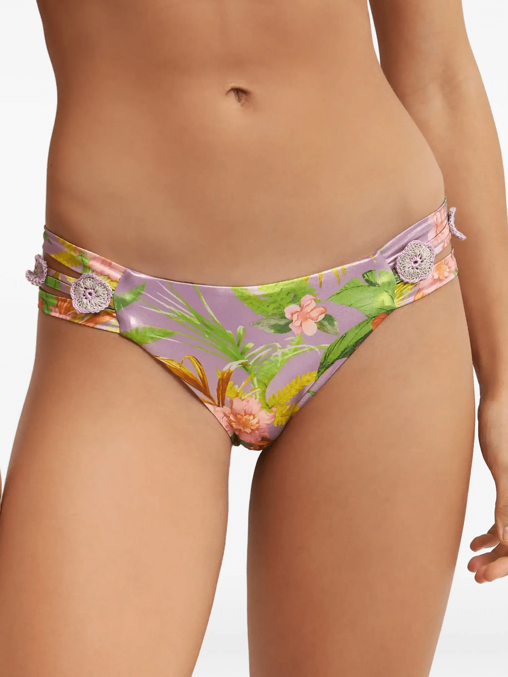 Etia floral-print bikini bottoms - Image 1
