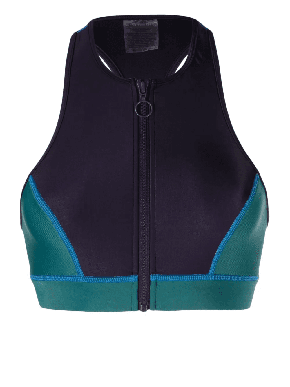 colour-block bikini top - Image 1