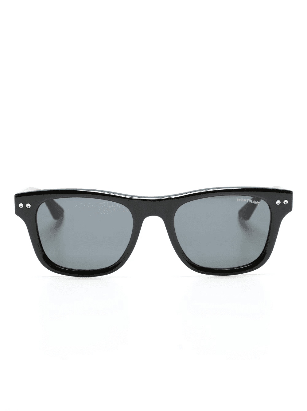 logo-plaque square-frame sunglasses - Image 1