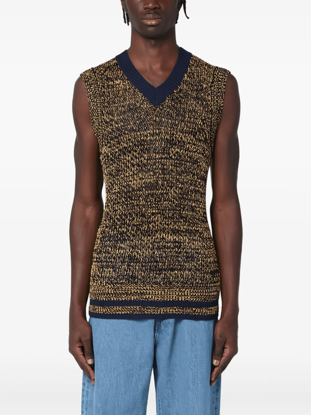 v-neck vest - Image 1