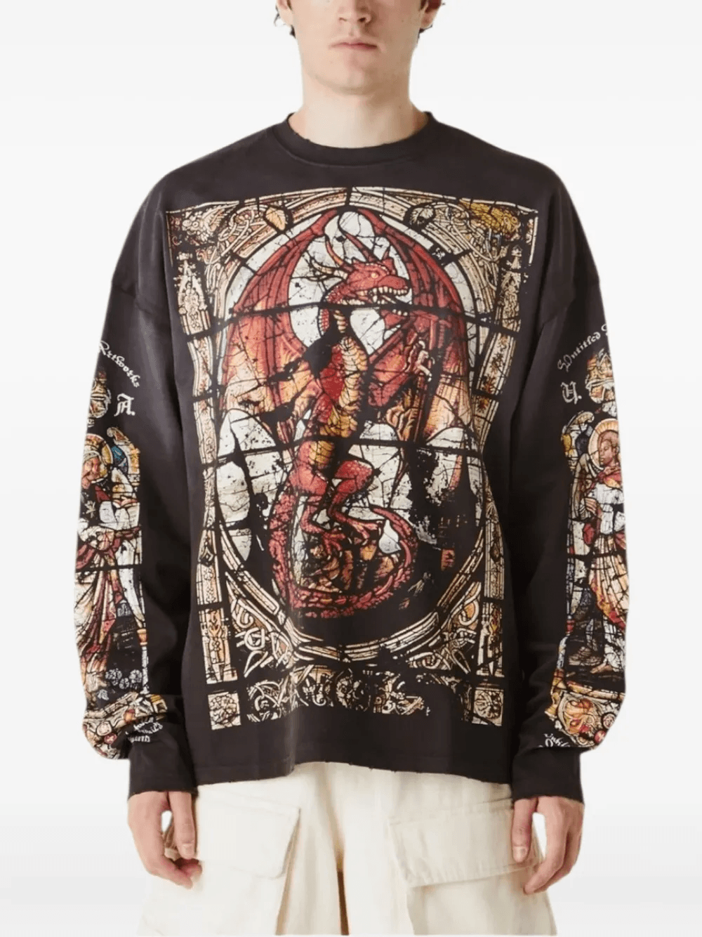 graphic-print long-sleeve t-shirt - Image 1