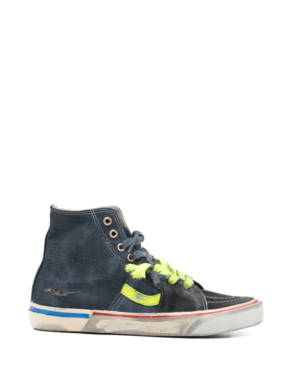 Caly Star colourblock high-top sneakers - Image 1