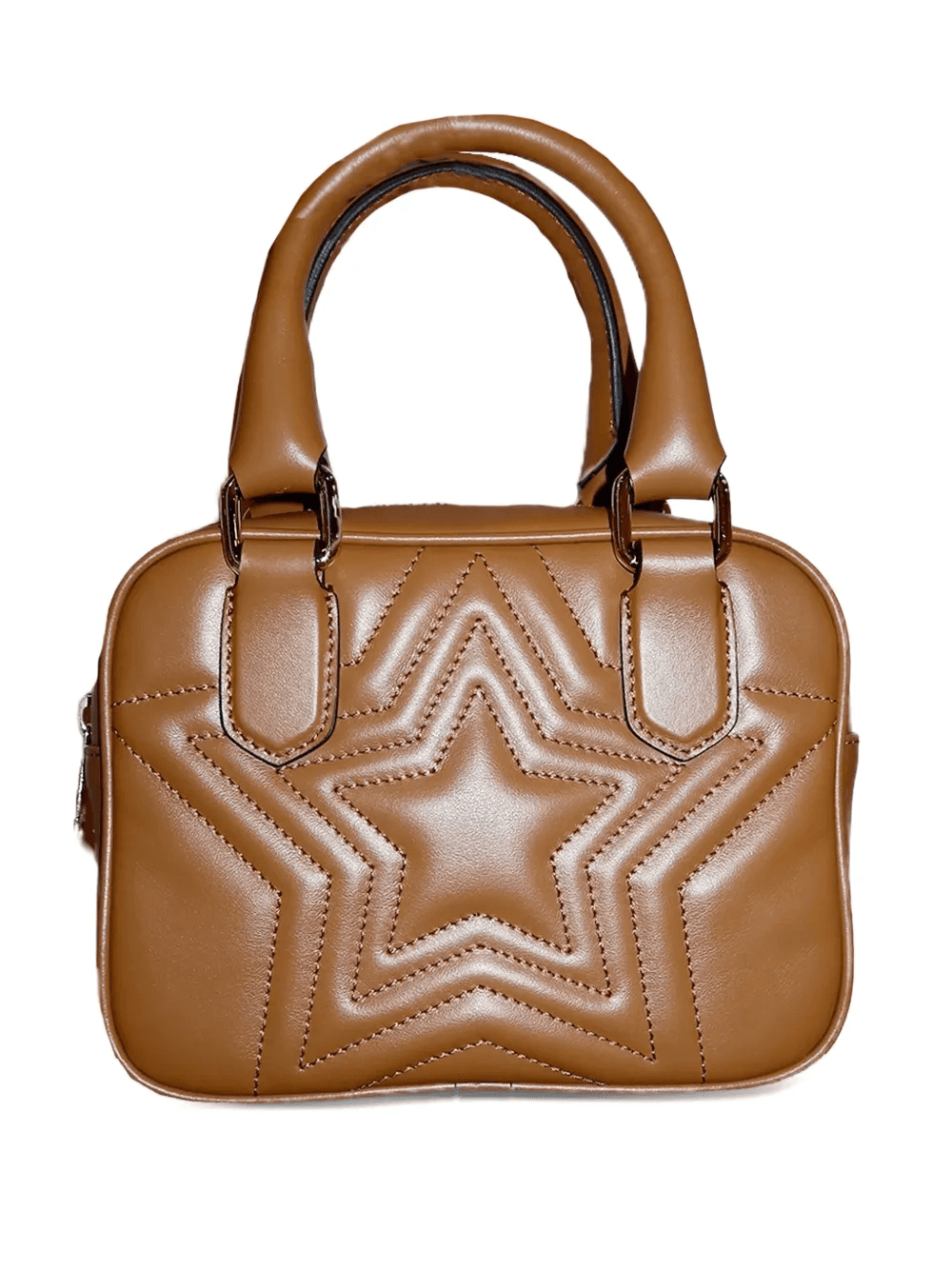 Star quilted tote bag - Image 1