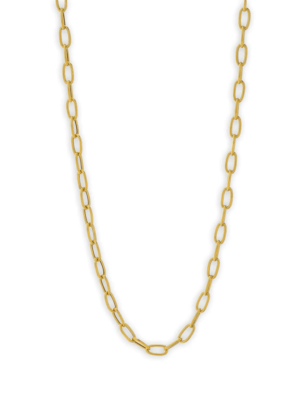14K yellow gold chain necklace - Image 1