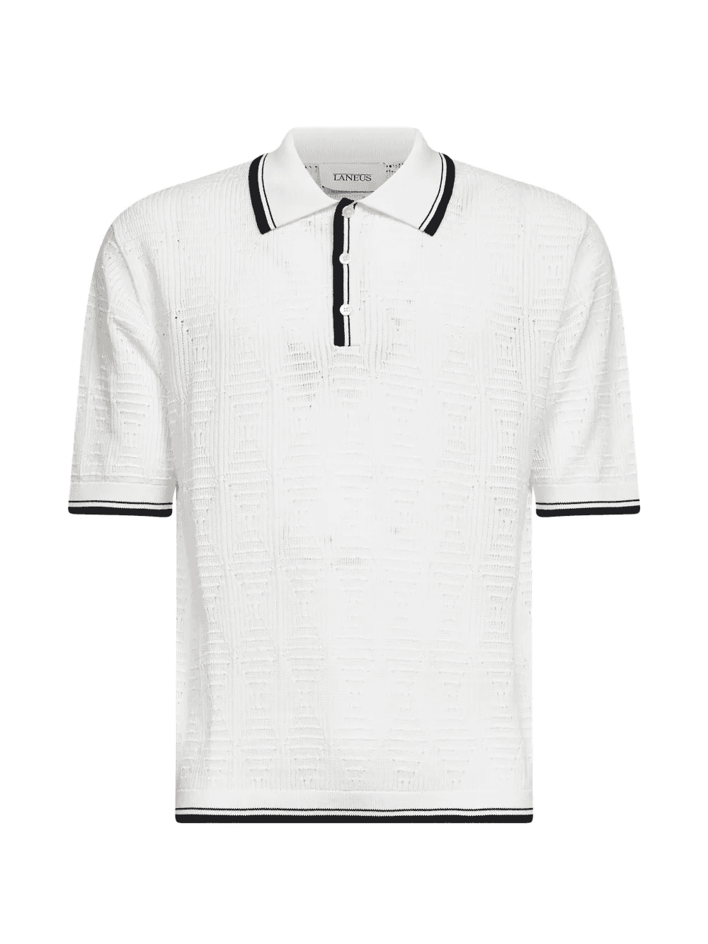 trimmed polo shirt - Image 1
