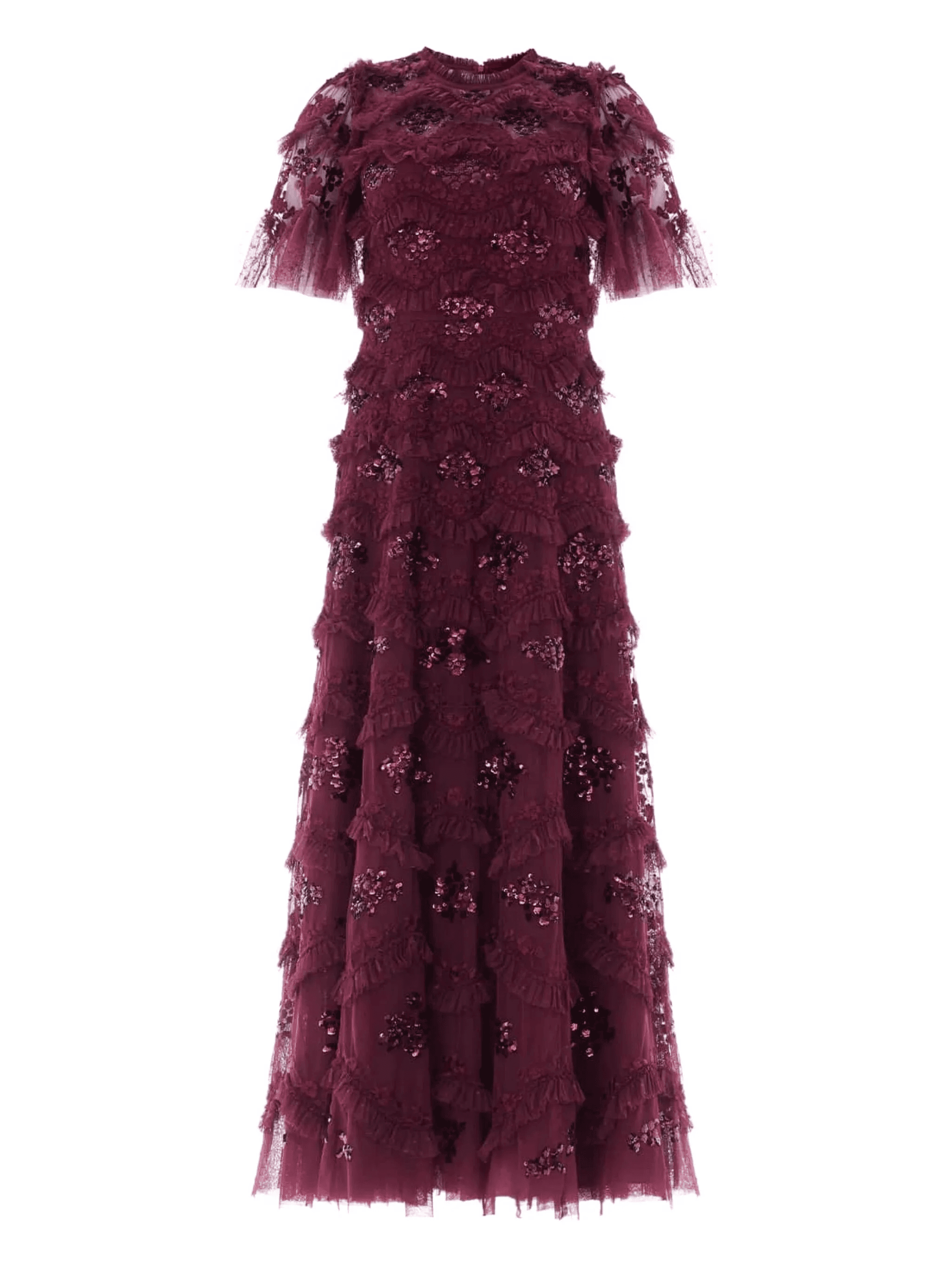 DAISY ruffled midi dress - Image 1