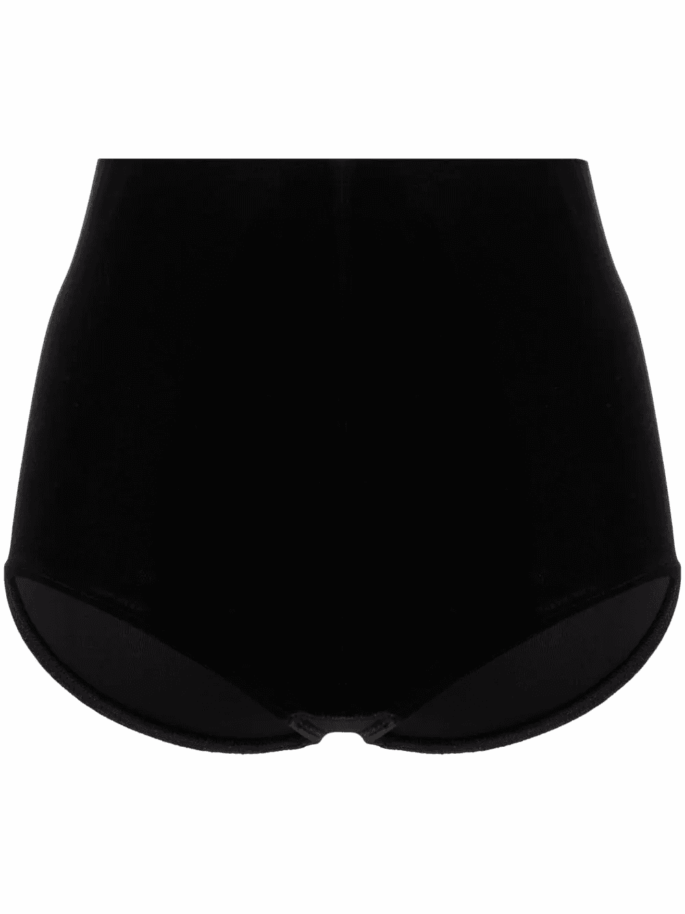 x Lia Aram high-waisted velvet briefs - Image 1