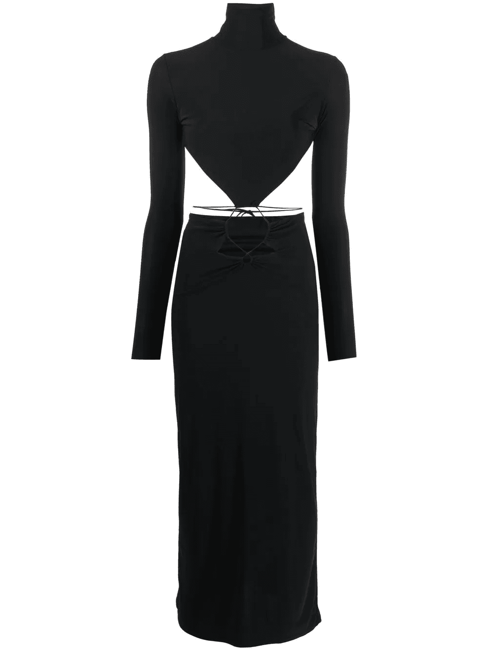 cut-out midi dress - Image 1