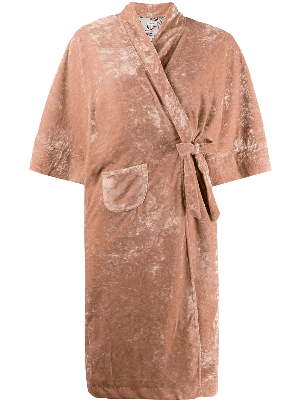 distressed robe-coat - Image 1