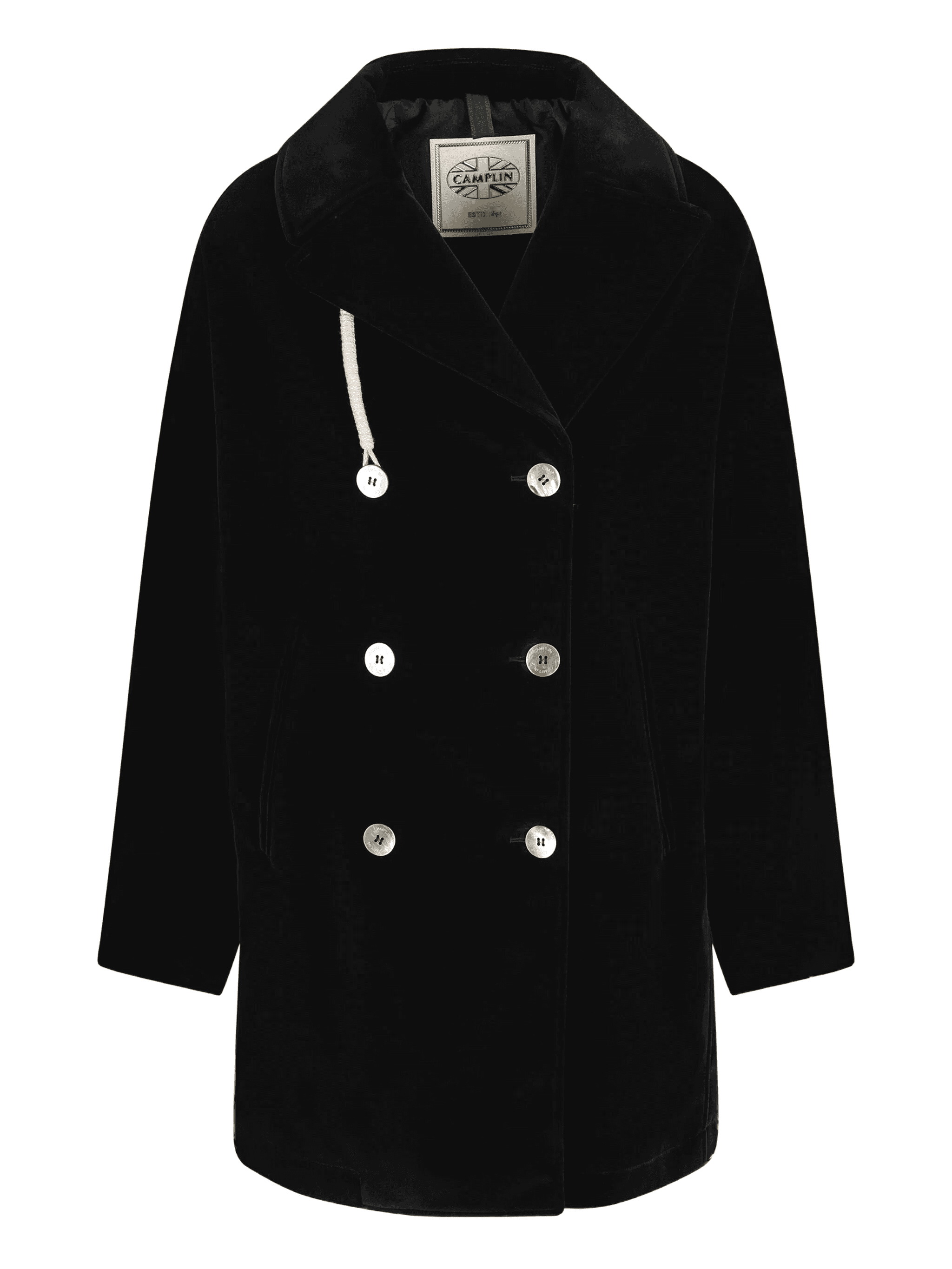 double-breasted coat - Image 1