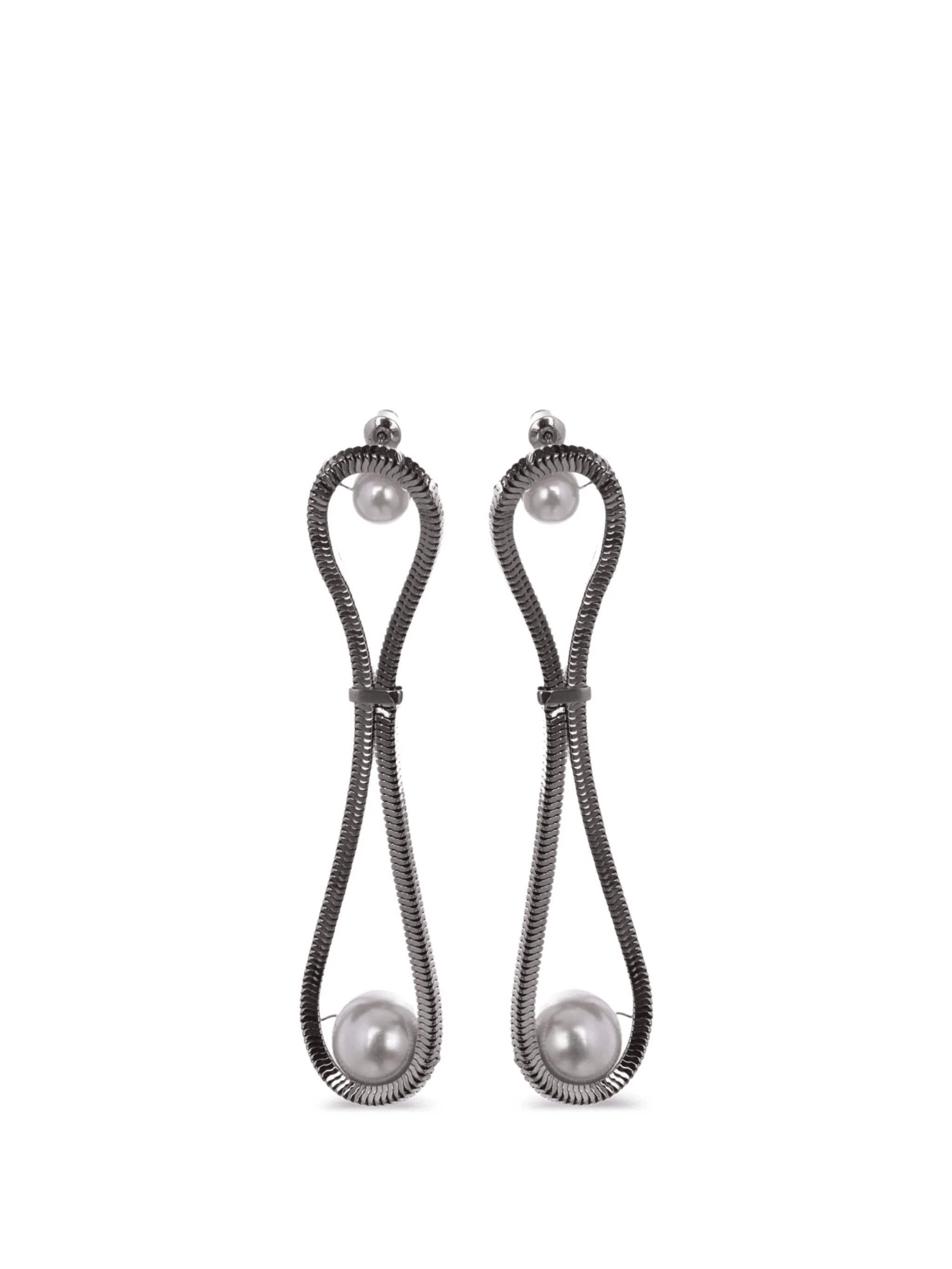Aurea pearl drop earrings - Image 1