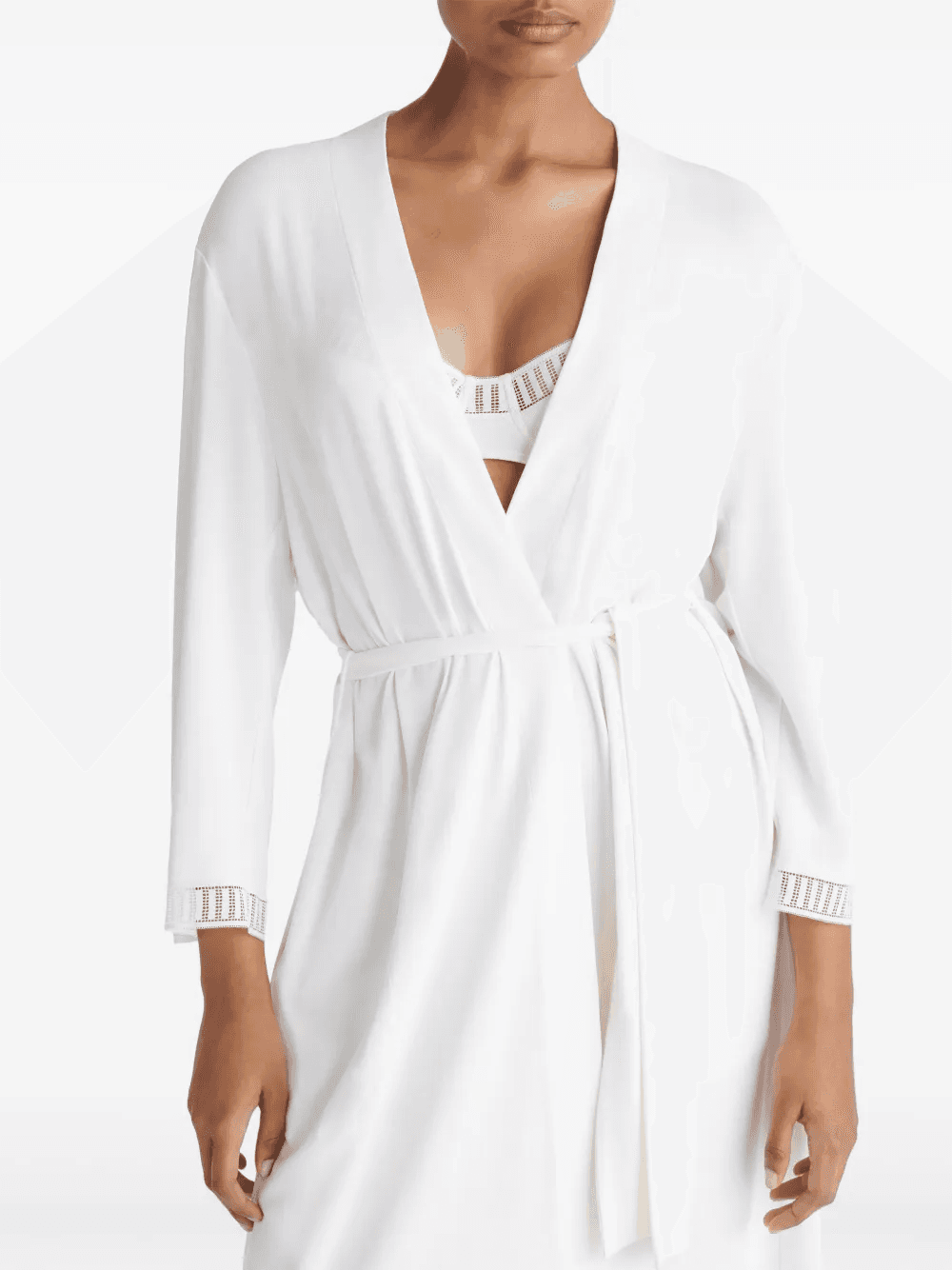 Violette lace trim robe - Image 1