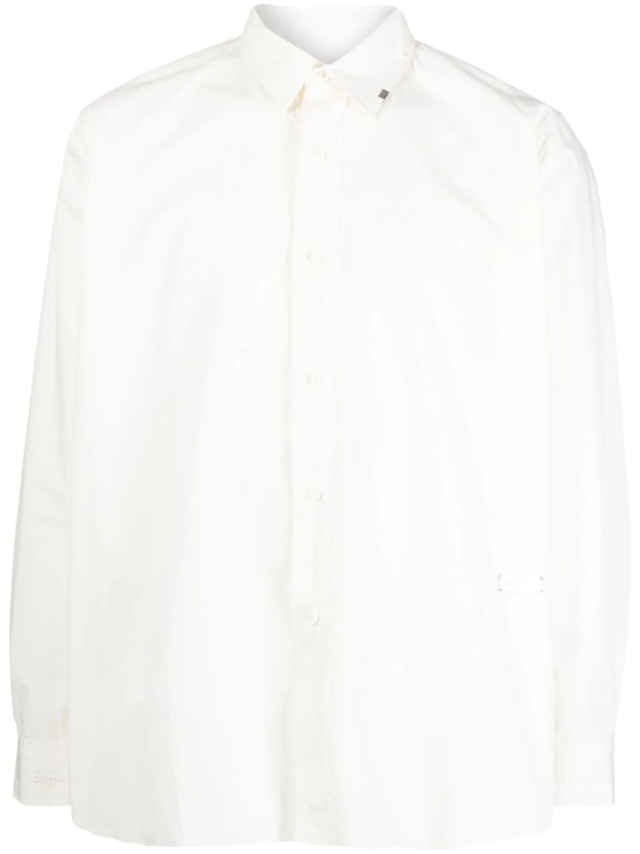 raw-cut hem shirt - Image 1