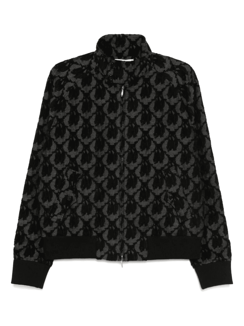 Bat Jacquard Drizzler jacket - Image 1