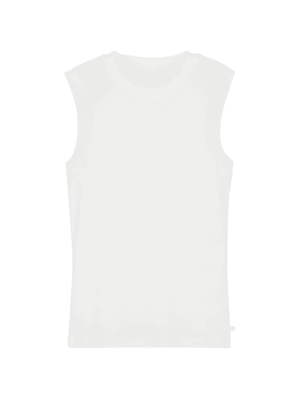 crew-neck sleeveless top - Image 1