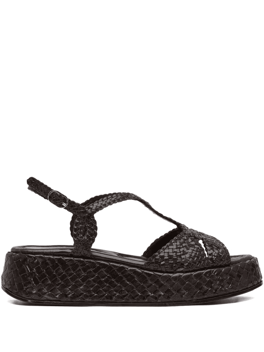 interwoven platform sandals - Image 1